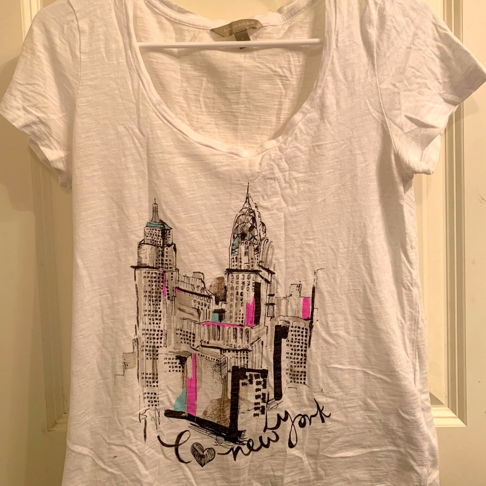 White “I <3 New York” Shirt
